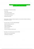 Health & Wellness Coaching EXAMS BUNDLE&comma; ALL WITH QUESTIONS WITH CORRECT ANSWERS