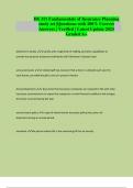 HS 311 Fundamentals of Insurance Planning study set &vert;Questions with 100&percnt; Correct Answers &vert; Verified &vert; Latest Update 2024 Graded A&plus;
