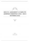 MNE3701 Assignment 6 &lpar;COMPLETE ANSWERS&rpar; Semester 2 2024 - DUE 8 November 2024&period;