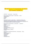  NR 222 Exam &num;1 Chamberlain Questions And Answers Graded A&plus;&period;