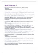 NUR 350 Exam 1 Latest  Questions and Answers 100&percnt; Correct&period;