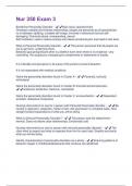 Nur 350 Exam 3 Latest Questions and Answers 100&percnt; Correct&period;