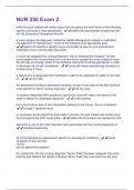 NUR 350 Exam 2 &lpar;Questions and answers&rpar; LATEST UPDATE