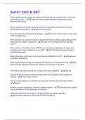 2w151 CDC B SET &lpar;Questions and answers&rpar; LATEST UPDATE