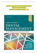 TEST BANK For Little and Falace's Dental Management of the Medically Compromised Patient&comma; 10th Edition by Craig Miller&comma; Verified Chapters 1 - 30&comma; Complete Newest Version