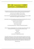 TEPC 5300- Assessment 2 CORRECT QUESTIONS & ANSWERS&lpar;RATED A&rpar;