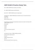 CBP EXAM 3 Practice Study Test&period;