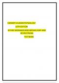 Test Bank For Vander&rsquo;s Human Physiology 16th Edition By Eric Widmaier&comma; Hershel Raff and Kevin Strang&vert;9781265131814&vert; Chapters 1-18 &vert;&vert;Complete A&plus; Guide