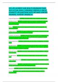 NYS LIFE ACCIDENT AND HEALTH INSURANCE EXAM 2024 ACTUAL EXAM 2 VERSIONS &lpar;VERSION A AND B&rpar; COMPLETE 450 QUESTIONS WITH DETAILED VERIFIED ANSWERS &sol;ALREADY GRADED A&plus;