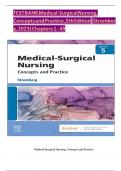 Test Bank For Medical-Surgical Nursing&comma; Concepts and Practice&comma; 5th Edition By Holly K&period; Stromberg&vert;9780323810210&vert; All Chapters 1-49&vert; LATEST