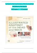 Test Bank For Illustrated Anatomy of the Head and Neck 6th Edition by Fehrenbach All Chapters 1 &ndash; 12 Complete 