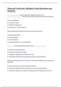 Odyssey Final Exam - Multiple Choice Questions and Answers&period;