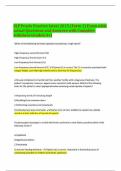 SLP Praxis Practice latest 2025 &lpar;Form 2&rpar; Exam with actual Questions and Answers with Complete Solutions Graded A&plus;&rpar;