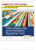 COMPLETE TEST BANK&colon; Safe Maternity & Pediatric Nursing Care Second Edition by Luanne Linnard-Palmer EdD