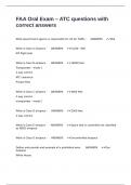 FAA Oral Exam &ndash; ATC questions with correct answers