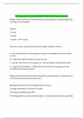 OCN practice test Exam 2024&sol;2025 With 100&percnt; Correct Answers