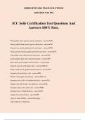 ICC Soils Certification Test Questions And Answers 100&percnt; Pass&period;