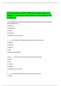 ACTUAL 2025 LATEST UPDATE EXAM GEB 3213 Chapter 4 Questions and Answers AlreadyPassed Graded A&plus;