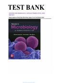 TEST BANK for Nester's Microbiology&colon; A Human Perspective 10th Edition by Denise Anderson&comma; Sarah Salm&comma; Mira Beins and Eugene Nester&period; All Chapters 1-30 Updated A&plus;