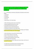 ACTUAL 2025 LATEST UPDATE EXAM GEB 3213 Chapter 5 Questions and Answers 100&percnt; Pass Graded A&plus;