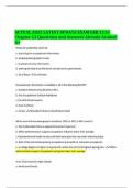 ACTUAL 2025 LATEST UPDATE EXAM GEB 3213 Chapter 12 Questions and Answers Already Graded A&plus;