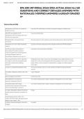 EPA 608 UNIVERSAL EXAM  2024 ACTUAL EXAM ALL 160 QUESTIONS AND CORRECT DETAILED ANSWERS WITH RATIONALES &lpar;VERIFIED ANSWERS&rpar;