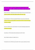 ACTUAL 2025 LATEST UPDATE EXAM Missouri Compromise with verified questions and answers Graded A&plus;