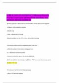 ACTUAL 2025 LATEST UPDATE Missouri Permit Practice Test Exam with verified Questions and Answers Already Graded A&plus;