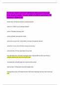 ACTUAL 2025 LATEST UPDATE Missouri Permit Test Study Guide &comma; Exam with verified questions & answers Rated A&plus;
