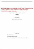 BUSI 690 CASE STUDY PROJECTIONS&comma; NPV&comma; COMPILATION ASSIGNMENT LATEST UPDATE WITH COMPLETE SOLUTION&semi; Liberty University