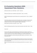 8&period;1&period;8 practice Questions With Guaranteed Pass Solutions&period;