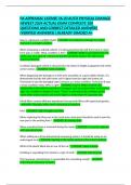 PA APPRAISAL LICENSE 16-20 AUTO PHYSICAL DAMAGE NEWEST 2024 ACTUAL EXAM COMPLETE 100 QUESTIONS AND CORRECT DETAILED ANSWERS &lpar;VERIFIED ANSWERS&rpar; &vert;ALREADY GRADED A&plus;