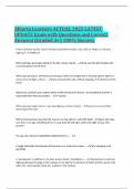 Alberta Learners ACTUAL 2025 LATEST UPDATE Exam with Questions and Correct Answers &lpar;Graded A&plus;&rpar; 100&percnt; Success