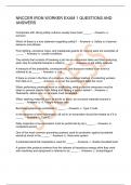 NNCCER IRON WORKER EXAM 1 QUESTIONS AND ANSWERS