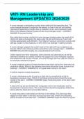 RN- ATI NUTRITION PROCTORED EXAM UPDATED 2024&sol;2025