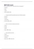 MGT103 exam 2024&sol;2025