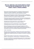 WGU D441 &lpar;New 2024&sol; 2025 Update&rpar; Medical Dosage Calculations and Pharmacology &vert;Qs & As&vert; 100&percnt; Correct&vert; Grade A &lpar;Verified Answers&rpar;