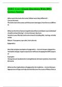 HSRT Unit 4 Exam Questions With 100&percnt; Correct Answer 2024
