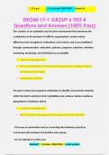 DEOMI 17-1 GROUP 6 TEST 4 Questions and Answers &lpar;100&percnt; Pass&rpar;