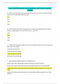Texas Code Enforcement Exam-Questions with Correct Answers&sol; Verified