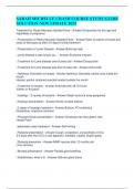 SARAH MICHELLE CRASH COURSE STUDY GUIDE SOLUTION NEW UPDATE 2024