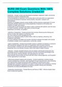 NURS 200 Exam Questions With 100&percnt; Complete Solutions Graded A&plus;