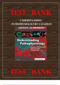 UNDERSTANDING PATHOPHYSIOLOGY 1ST CANADIAN EDITION EL-HUSSEIN &ndash; TEST BANK