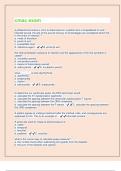 cmac exam All Possible Questions and Answers 2025