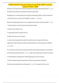 SNHD AEMT Protocols Quiz Exam With 100&percnt; Correct Answers 2024 &sol; 2025