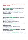LEGL 2700 Roessing &lbrace;Exam 1-3&rcub;2025 with 100&percnt;  correct answers