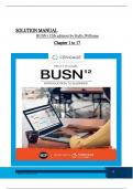 Solution Manual For BUSN&colon; Introduction to Business 12th edition by Kelly & Williams&comma; All Chapters 1 to 17 complete Verified editon