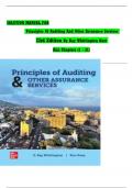 Solution Manual for Principles of Auditing and Other Assurance Services&comma; 23rd Edition 2024&comma; by Ray Whittington&comma; Kurt Pany&comma; All Chapters 1 - 21&comma; Complete Newest Version