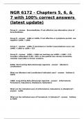 NGR 6172 - Chapters 5&comma; 6&comma; & 7 with 100- correct answers &lpar;latest update&rpar;&period;