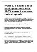 NGR6172 Exam 1 Test bank questions with 100- correct answers &lpar;latest update&rpar;&period;